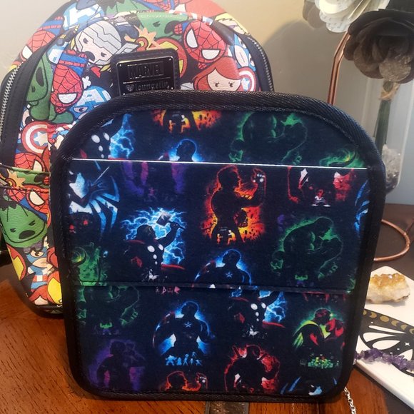 Loungefly Marvel Backpack Organizer FLAWED - Picture 2 of 2